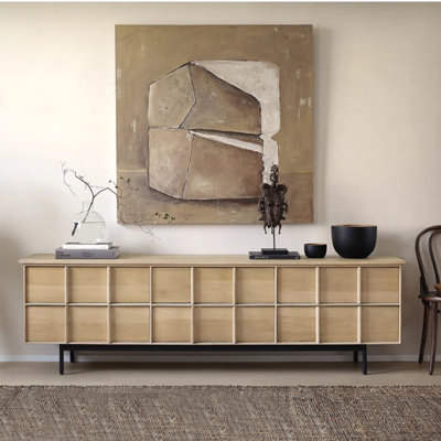 American style metal cabinet foot TV stand
