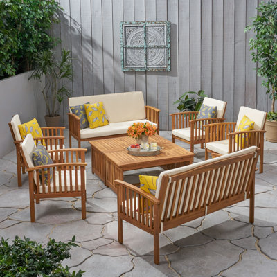 Amorae 8 Piece Sofa Seating Group