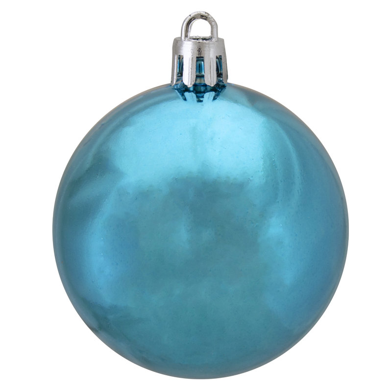 Boule de Noël incassable, Bleu turquoise