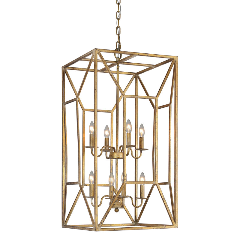 Linhilde 8 - Light Lantern Square / Rectangle Chandelier