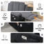 Aayansh Upholstered Recliner Heated Massage Chair-1035941704-1065494957