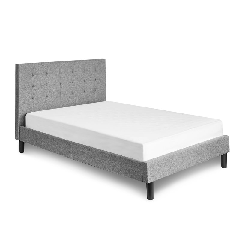 Crymble Upholstered Bed, Double (4'6)