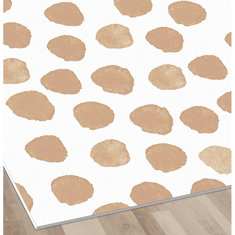 Desaulniers Vinyl Machine Printed Area Rug, Rectangle 133 x 200cm