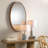 Westham Engineered Wood Oval Wall Mirror
