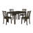 Kaisu Fabric Dining Rectangular Dining Set-59236781