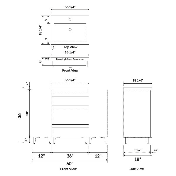 Dimensions du produit