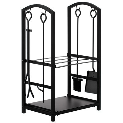 17.25'' W Metal Log Rack