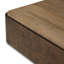 Kipp Square Coffee Table-Burnt Bleached Oak Resawn