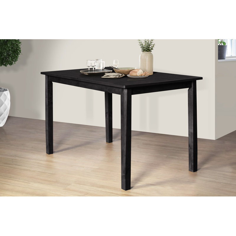 Ensemble repas pour 4 personnes Eslettes, Noir