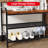 Hall Tree Shoe Bench, 4-in-1 Entryway Storage Bench with 8 Sturdy Hooks, Freestanding Coat Rack for Small Spaces, Apartments, Bedroom-1380831542