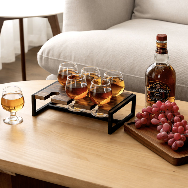 6 Piece 237ml Glass Snifter