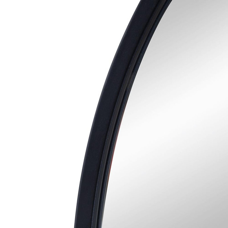 Modern Minimalist Body Mirror, Black