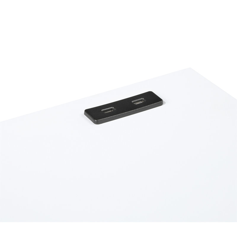 Ensemble de bureau et tabouret à roulettes 3 pièces