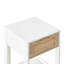 Table de bout 15,75 "en rotin avec tiroir, table de chevet moderne-86862978