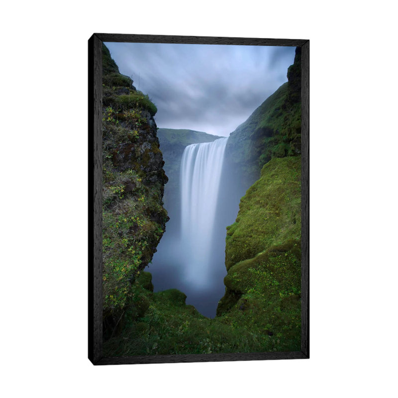 Skoga by Sebastien Del Grosso - Print on Canvas, 66.04 cm H x 45.72 cm W, Black Framed