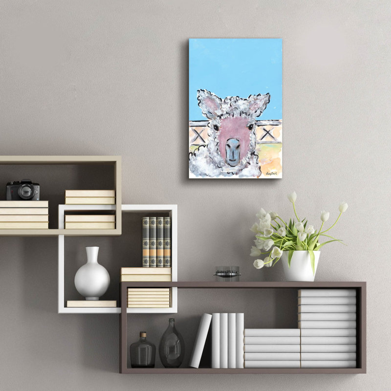 'Baa Baa' by Roey Ebert, Acrylic Glass Wall Art, 24" H x 16" W