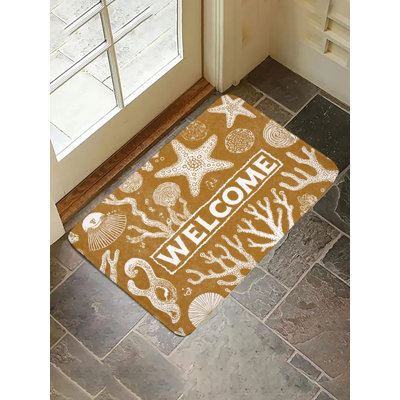 Tapis pour salle de bain Ocean Elements, 16 x 24