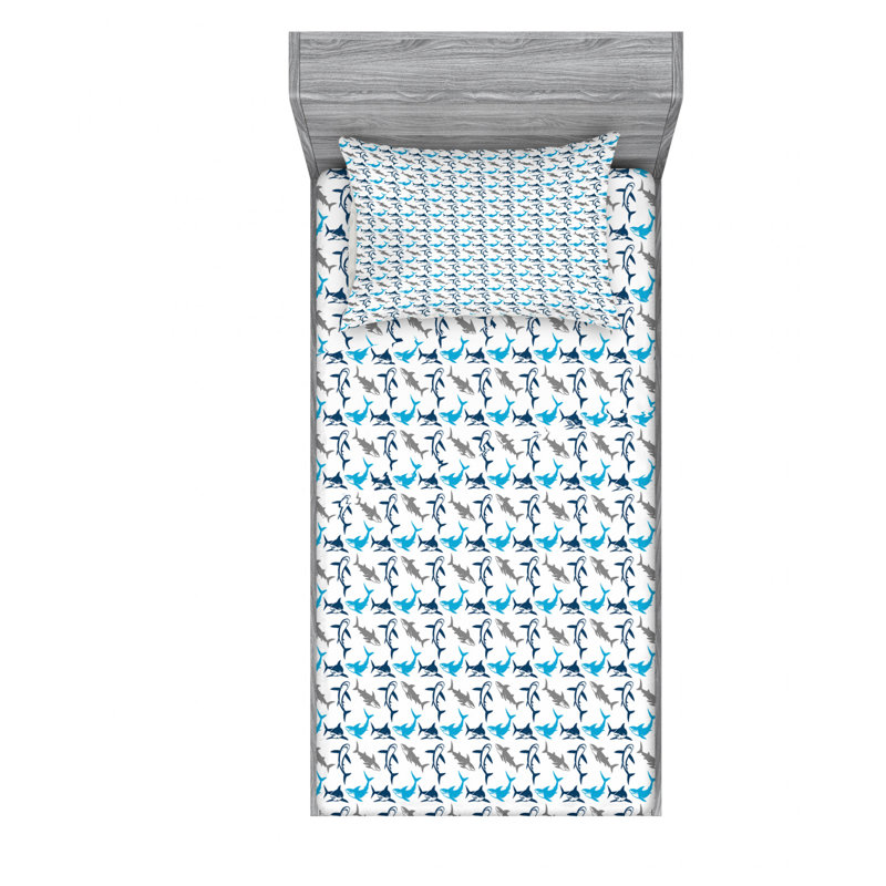 Microfiber Sheet Set, Twin XL Sheet Set with Fitted Sheet