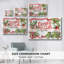 «Cardinal Holly Christmas Collection A», reproduction sur toile-603877009