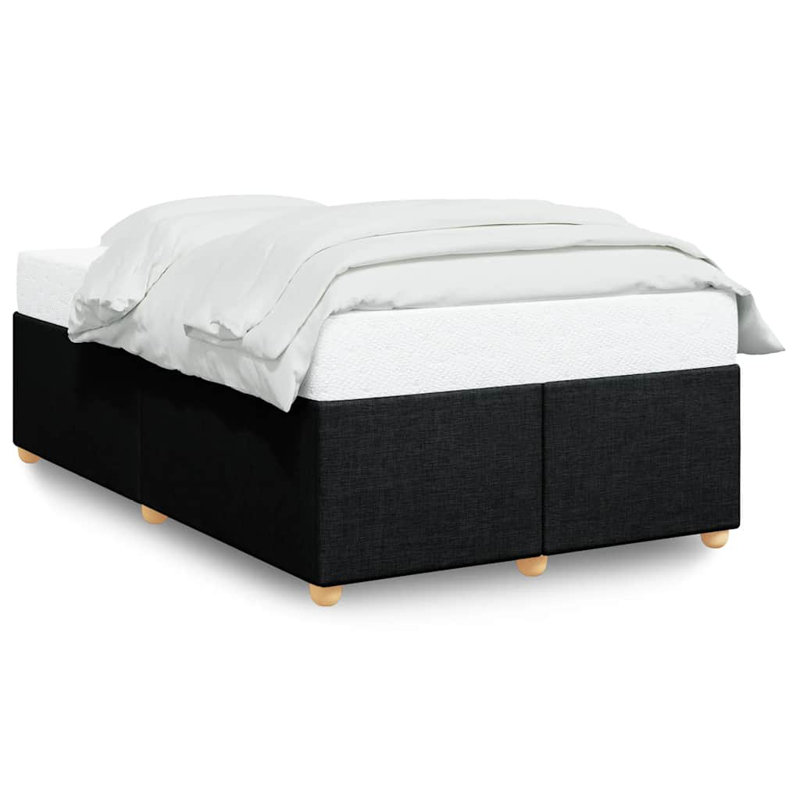 Siza Upholstered Bed, Double, Black