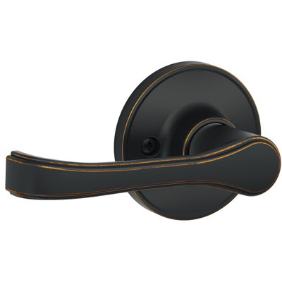 Torino Single Dummy Door Lever with Round Rosette