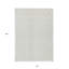 Tapis extérieur lavable à motif géométrique gris clair 10 pi x 14 pi