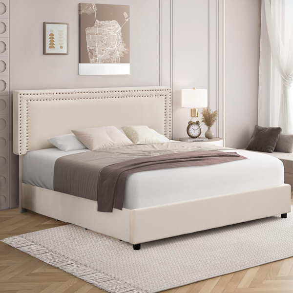 Vecelo UP Upholstered Storage Bed & Reviews - Wayfair Canada