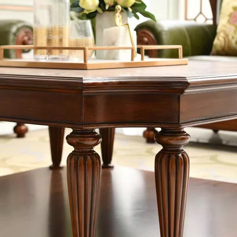 French Small Vintage Coffee Table