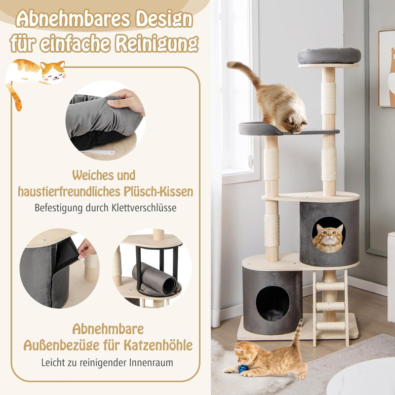 Unadilla 161cm H Cat Tree