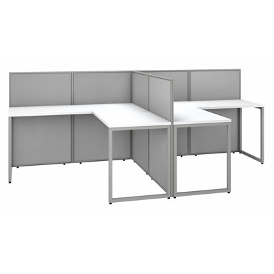 Poste de travail en L Easy Office