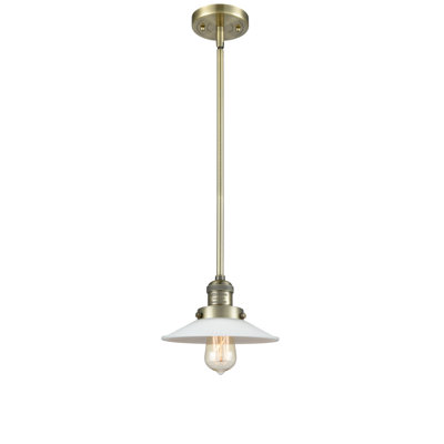 Luminaire suspendu conique à 1 lumière Miramontes