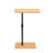 Sofa Side Table With Adjustable Height And Multiple Storage Options
