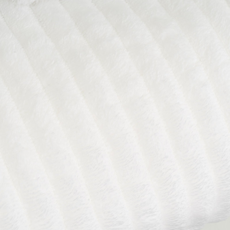 Roti Chunky Knit Throw Blanket, White