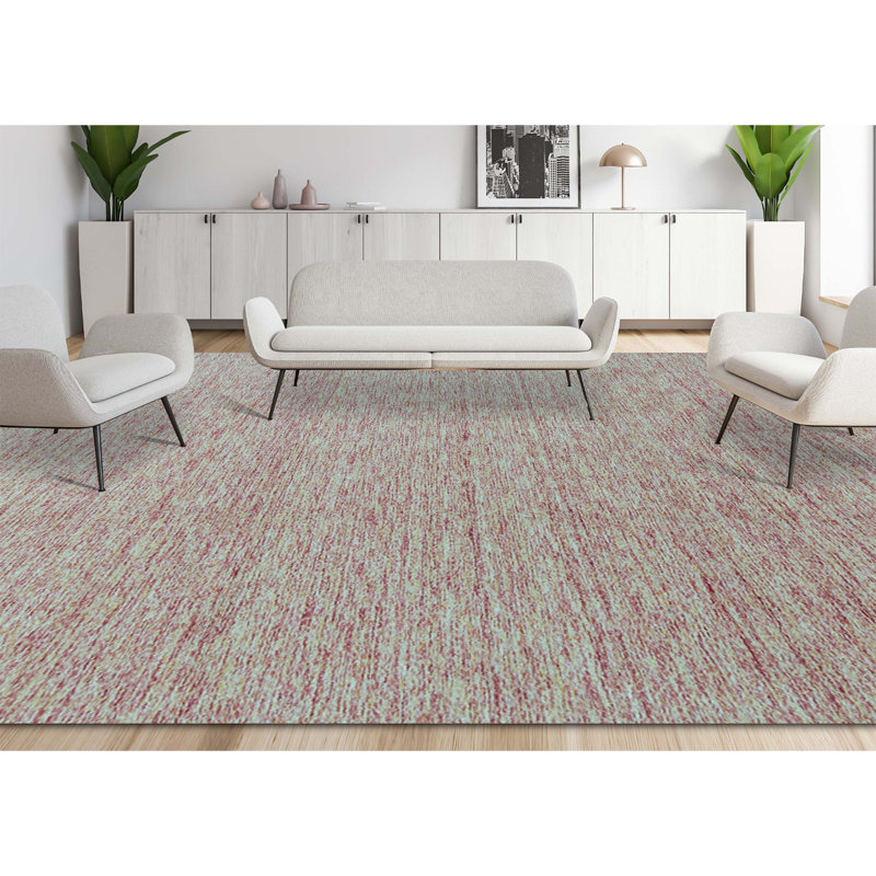 Wool Abstract Area Rug