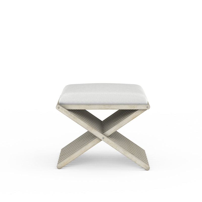 Tabouret d'appoint en bois massif Trevor