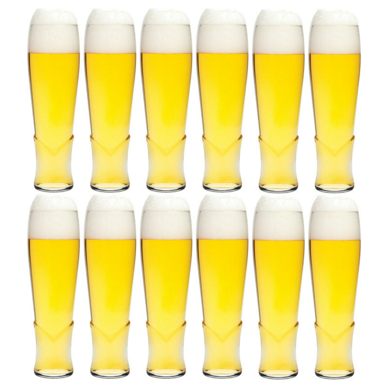 Lucrece 455ml Wheat Beer Glass Set, 12
