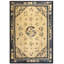 Antique Peking Chinese Allover Medallion Knotted Rug
