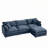 3-Seater Comfy Cloud Couches With Movable Ottoman-123053930
