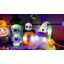 Ensemble gonflable d'Halloween Boo avec squelette