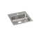 Lustertone Classic 19" L x 18" W Drop-In Kitchen Sink