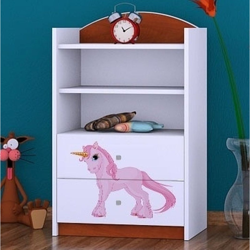 Katelyn 60 cm W Kids Cube Bookcase, Brown