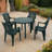 Revello Round Table with 4  Chairs Garden Set-1758104975