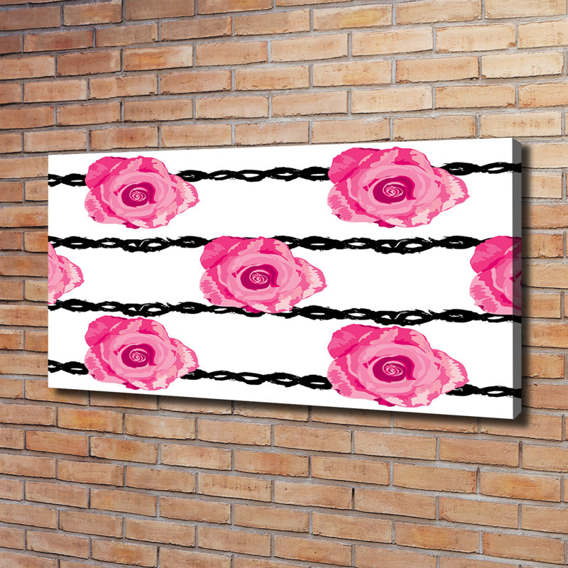 Roses - Wrapped Canvas Print