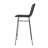 Chic Rattan Bar Stool with Metal Frame-749364419