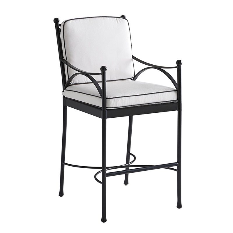 Pavlova 30.5" Patio Bar Stool with Cushion