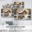 Dawn of Candlelit Village-Premium Gallery Wrapped Canvas-752225727