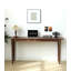 Table de bar moderne et minimaliste en noyer noir avec tiroir-126734025