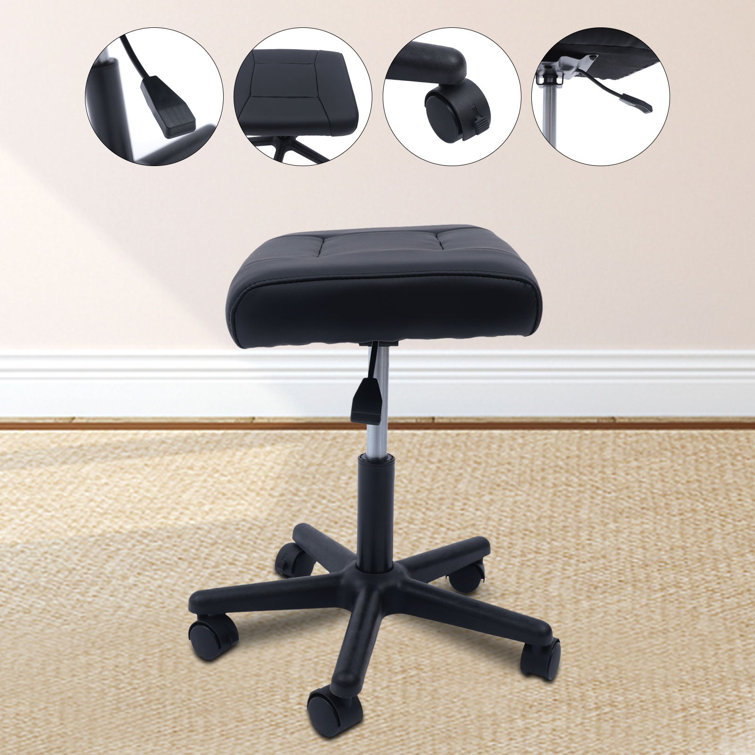 Ergonomic Ottoman Foot Rest for Office Chair with Memory Foam
