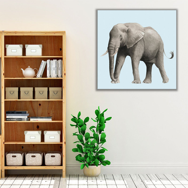 «Twilight Safari IV», reproduction d'art sur toile, H 12 po x l 12 po