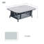 Table basse en aluminium Hudson